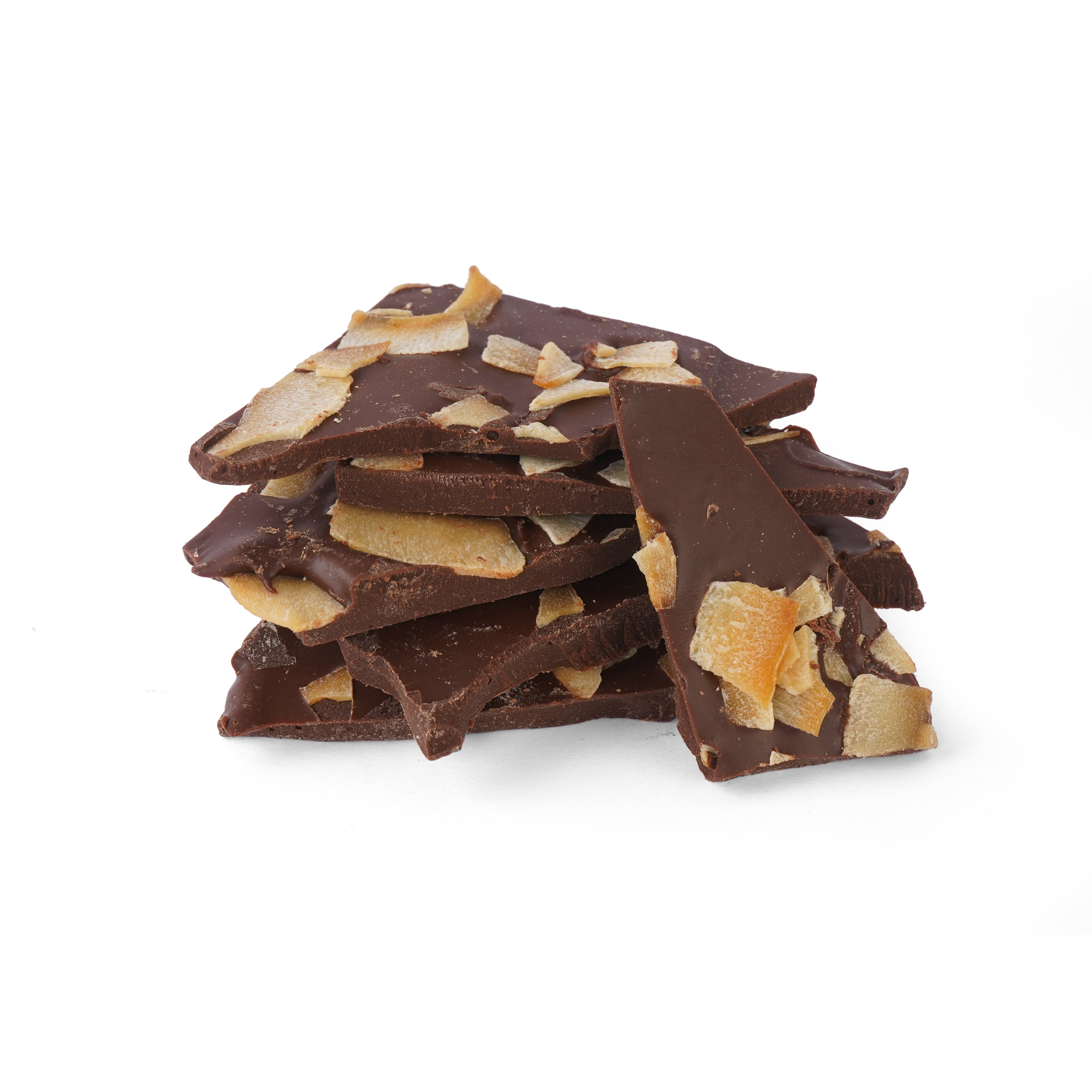 Coconut Chips & Cinnamon 61% Dark Milk Chocolate Barks